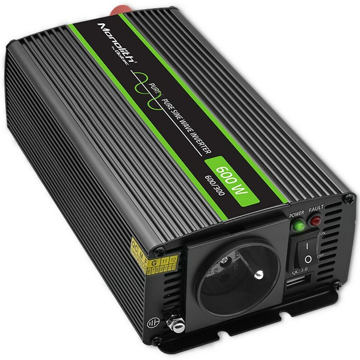 Inverseur de puissance Qoltec 51925 1 Pièce